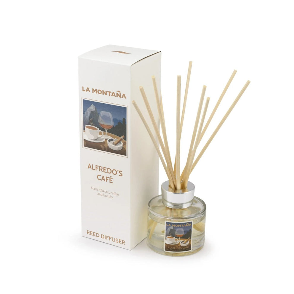 Alfredo’s Café Reed Diffuser by La Montaña - BetterThanFlowers