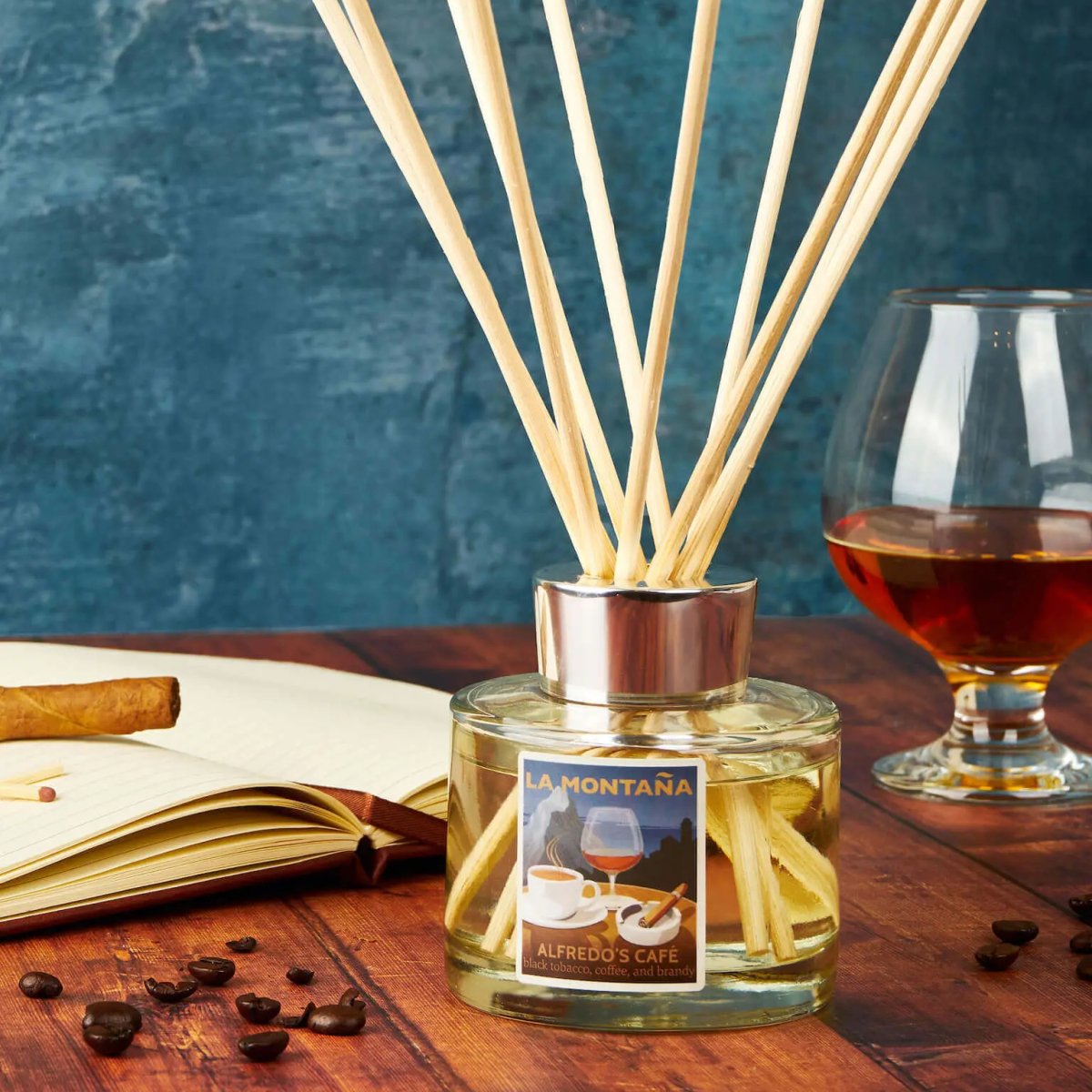 Alfredo’s Café Reed Diffuser by La Montaña - BetterThanFlowers