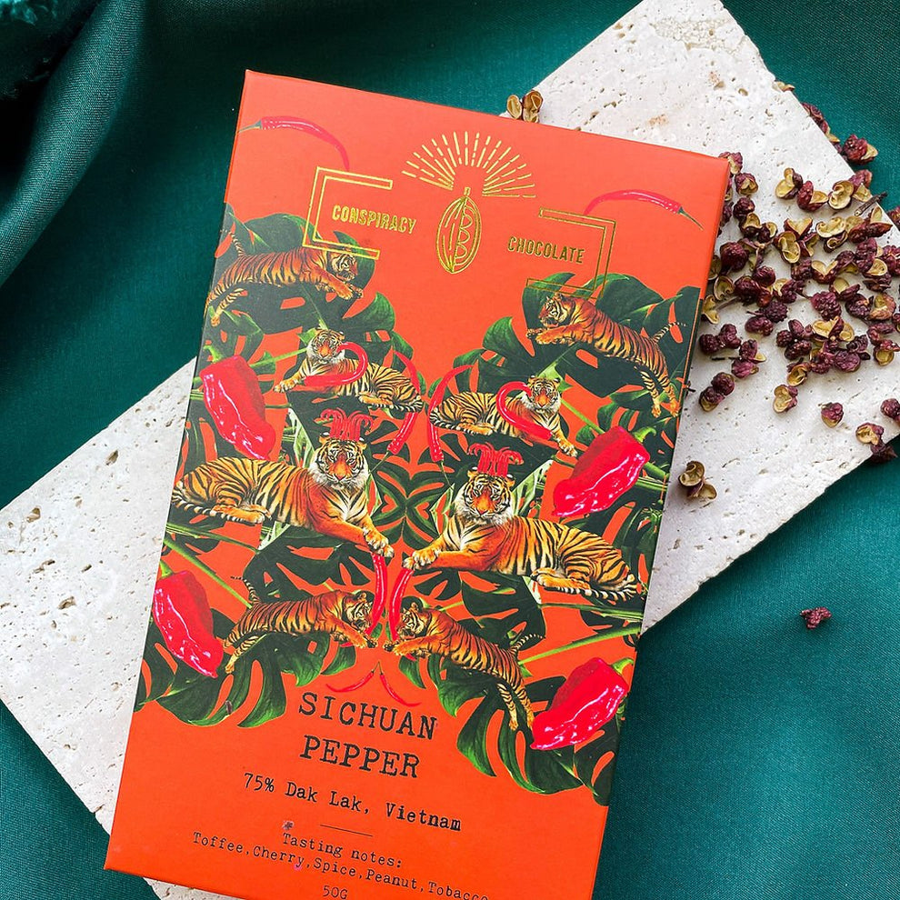 Asian Flavors (NEW) Chocolate Bars by Conspiracy Chocolate - BetterThanFlowers