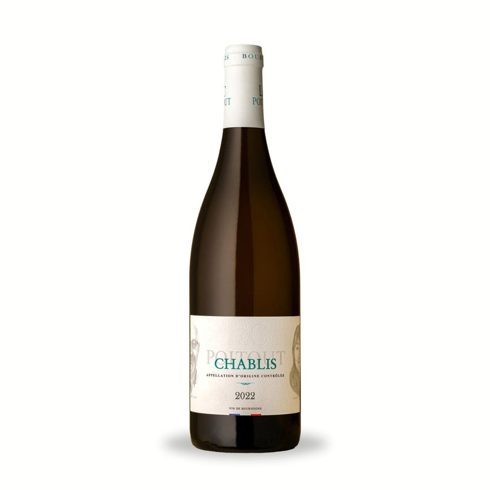 Bottle of White Wine - L&C Poitout, Chablis Selection 2022 - BetterThanFlowers