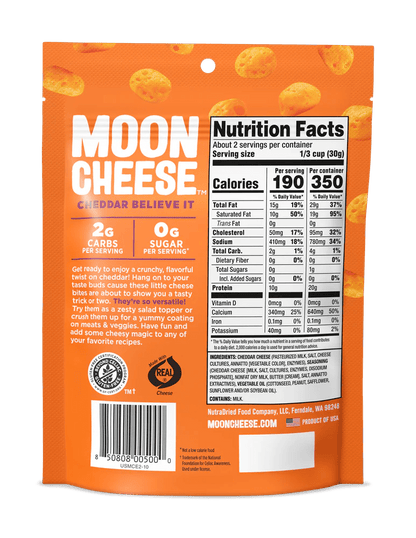 Cheddar Believe it Medium Size by Moon Cheese - BetterThanFlowers