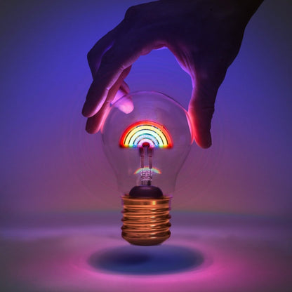 Cordless Rainbow Lightbulb - BetterThanFlowers