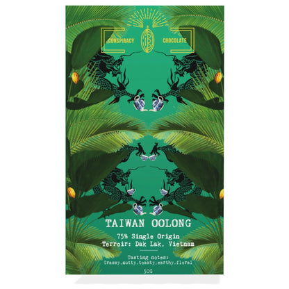 Taiwan Oolong Chocolate Bars by Conspiracy Chocolate