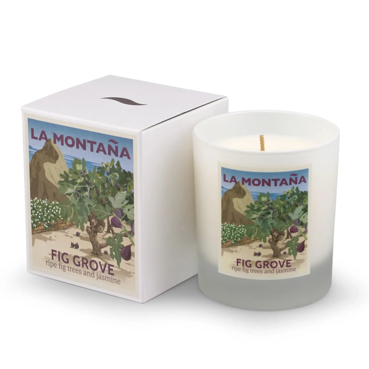 Fig Grove Scented Candle by La Montaña - BetterThanFlowers