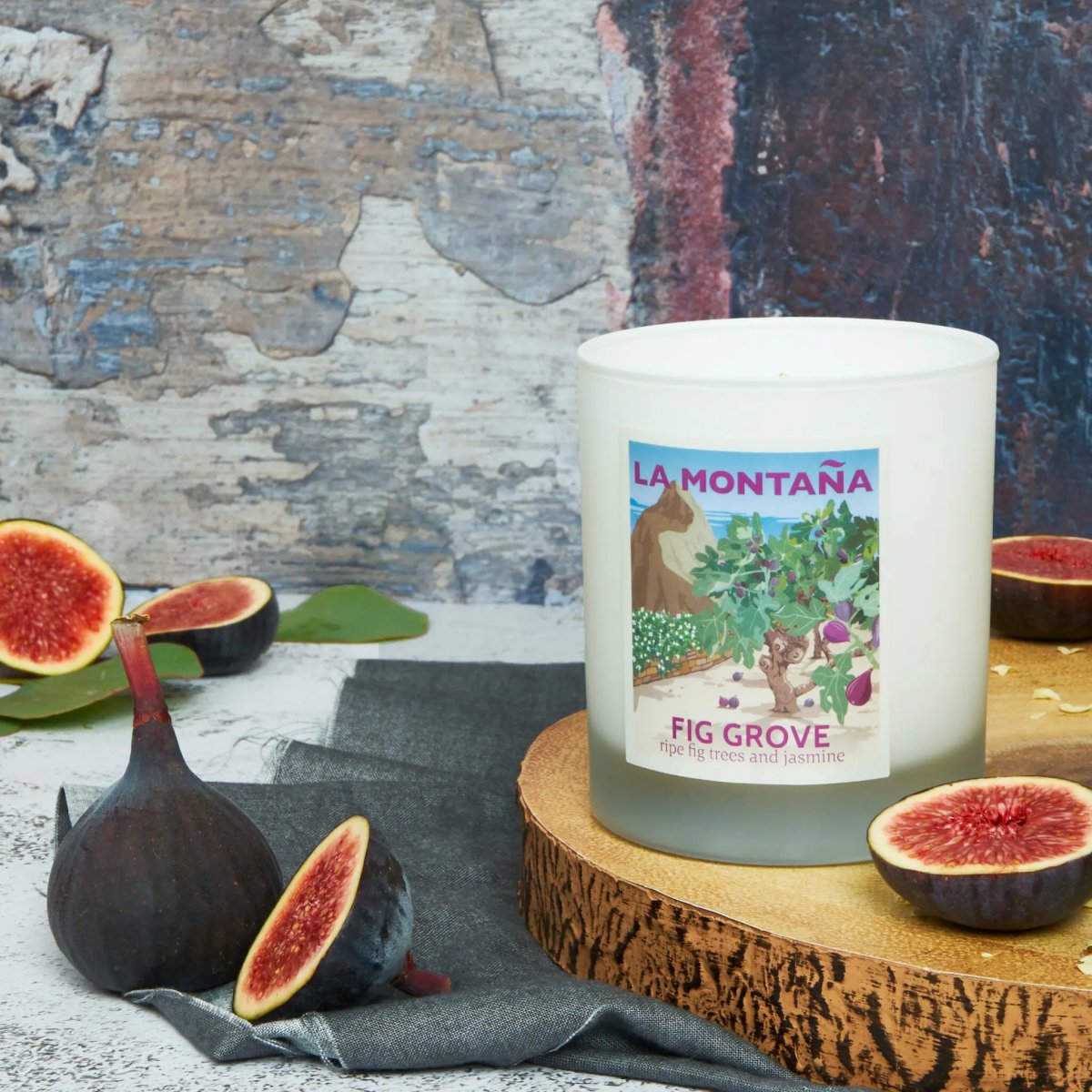 Fig Grove Scented Candle by La Montaña - BetterThanFlowers