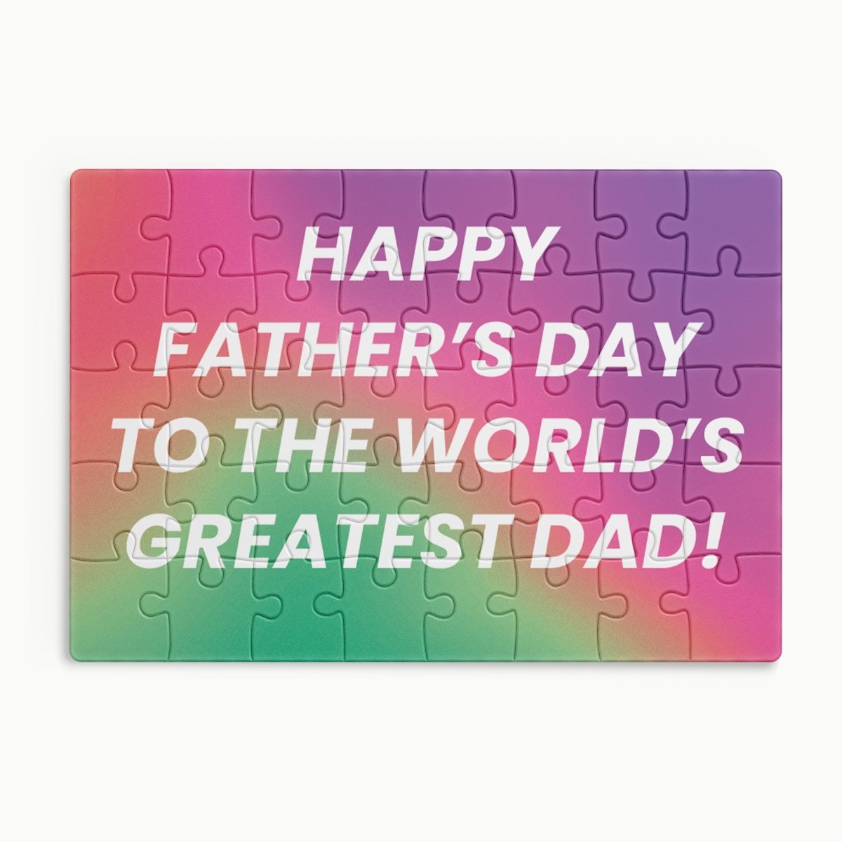 Gradient Father's Day Puzzle - BetterThanFlowers