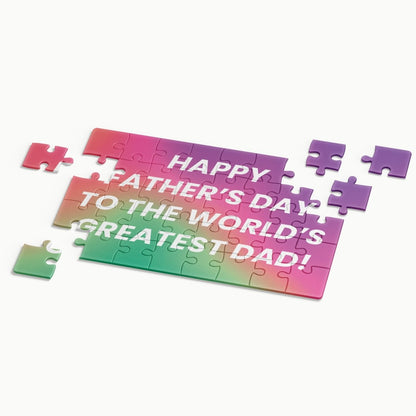 Gradient Father's Day Puzzle - BetterThanFlowers