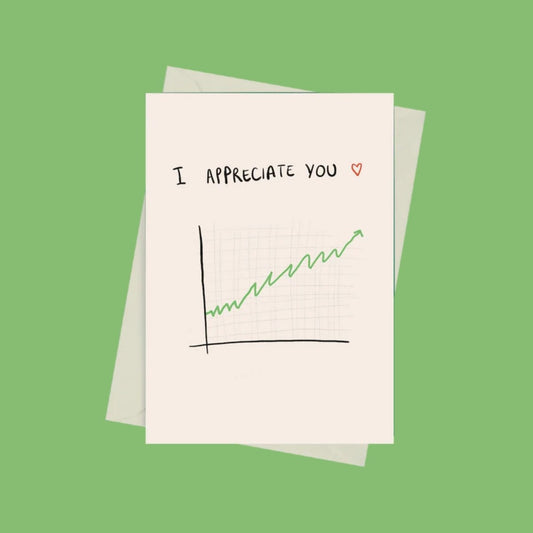 I Appreciate You - Greeting Card by 852prints - BetterThanFlowers