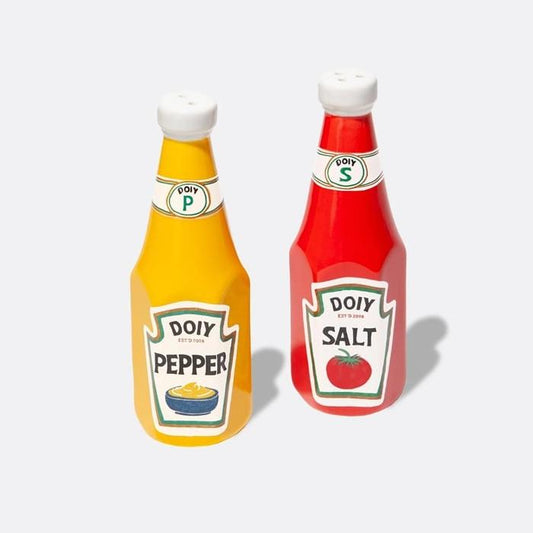 Ketchup & Mustard Salt and Pepper Shakers - BetterThanFlowers