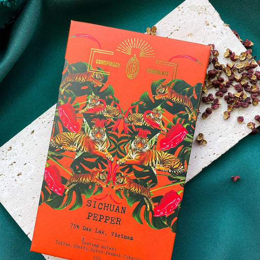 Sichuan Pepper Chocolate Bars by Conspiracy Chocolate - BetterThanFlowers