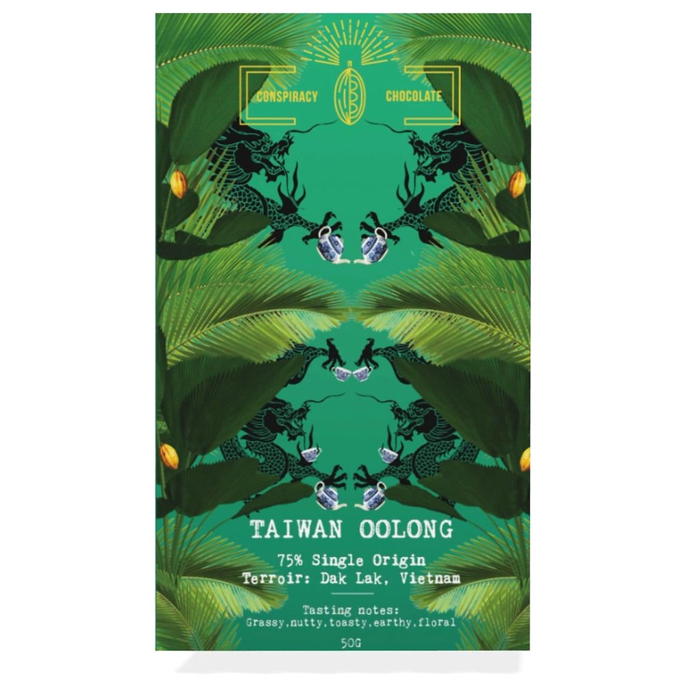 Taiwan Oolong Chocolate Bars by Conspiracy Chocolate - BetterThanFlowers