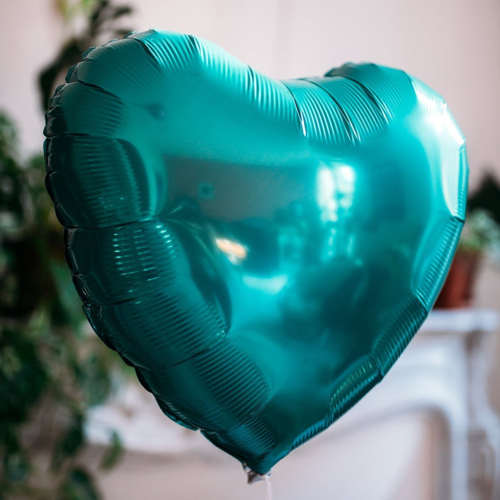 A second Jade Heart Shaped Balloon - BetterThanFlowers